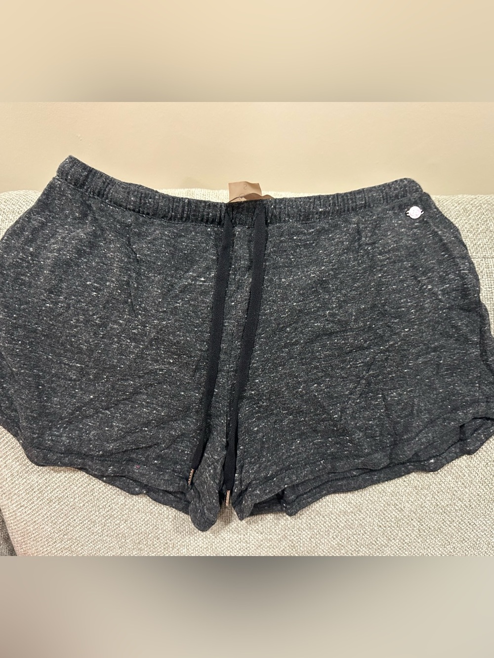 CALIA by Carrie Underwood Charcoal Speckled Athletic Shorts
